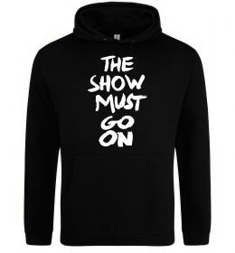 Мужская толстовка (худи) The show must go on