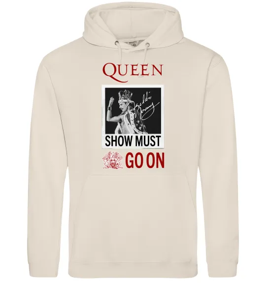 Женская толстовка (худи) Queen Show must go on Таш фото