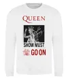 Свитшот Queen Show must go on Белый Свитшот Queen Show must go on Белый фото
