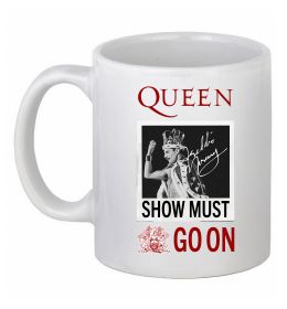Чашка керамічна Queen Show must go on