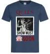 Мужская футболка Queen Show must go on Темно-синий фото