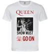 Мужская футболка Queen Show must go on Белый фото
