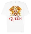 Футболка Оверсайз Queen logo Белый фото