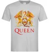 Мужская футболка Queen logo Серый фото