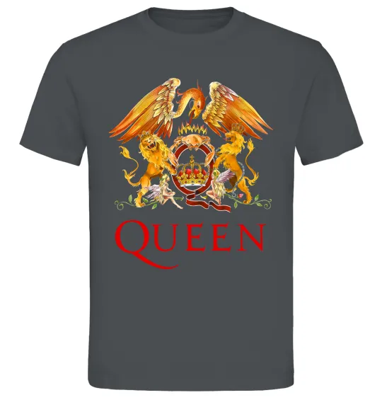 Мужская футболка Queen logo Графит фото