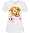 Женская футболка Queen logo Белый фото