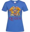 Женская футболка Queen logo Ярко-синий фото