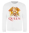 Свитшот Queen logo Белый фото