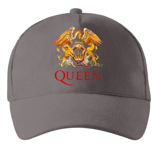 Кепка Queen logo Серый фото