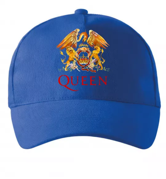 Кепка Queen logo Ярко-синий фото