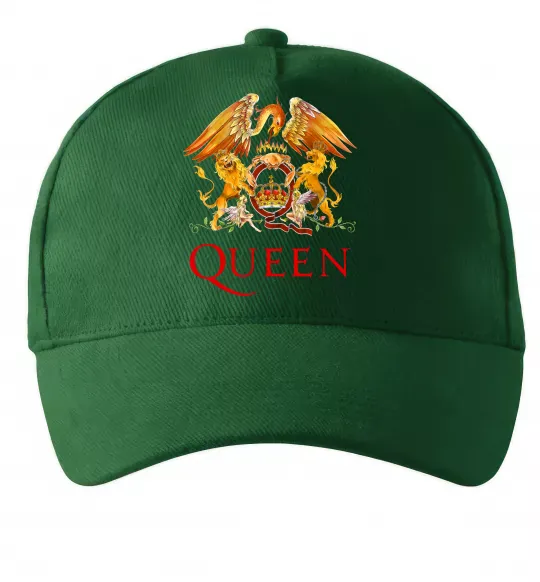 Кепка Queen logo Темно-зеленый фото