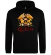 Женская толстовка (худи) Queen logo Черный фото