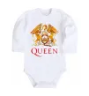Дитячий бодік Queen logo Білий фото