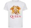 Дитяча футболка Queen logo Білий фото