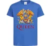 Дитяча футболка Queen logo Яскраво-синій фото