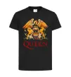 Детская футболка Queen logo Черный фото