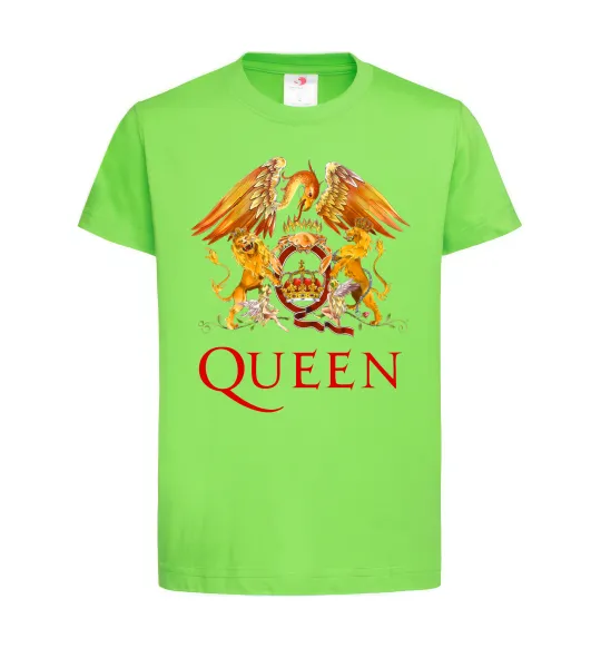 Детская футболка Queen logo Лаймовый фото