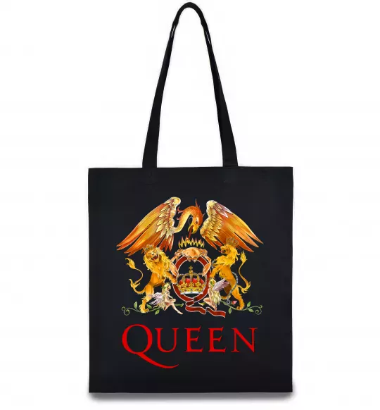 Эко-сумка Queen logo Черный фото