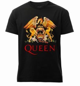 Мужская премиум футболка Queen logo