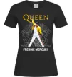 Женская футболка Queen Freddie Mercury Черный фото
