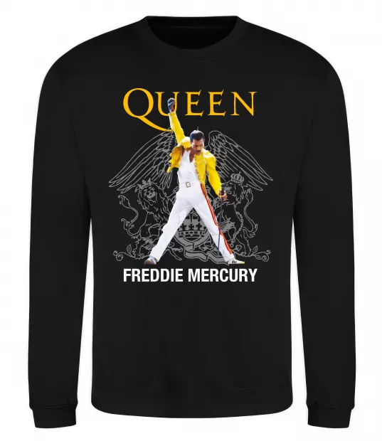 Свитшот Queen Freddie Mercury Черный фото