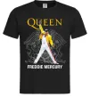 Чоловіча футболка Queen Freddie Mercury Чорний фото