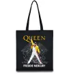 Еко-сумка Queen Freddie Mercury Чорний фото