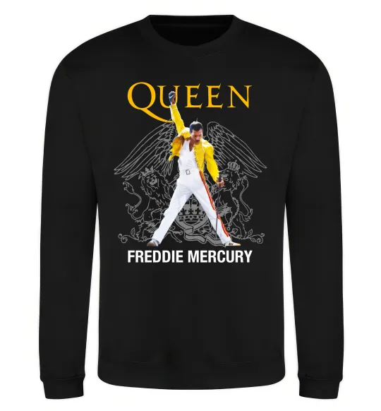 Свитшот Queen Freddie Mercury Черный фото