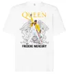 Футболка Оверсайз Queen Freddie Mercury Белый фото