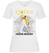 Женская футболка Queen Freddie Mercury Белый фото