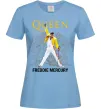 Женская футболка Queen Freddie Mercury Голубой фото