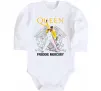 Дитячий бодік Queen Freddie Mercury Білий фото