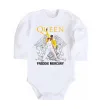 Дитячий бодік Queen Freddie Mercury Білий фото