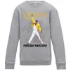 Детский Свитшот Queen Freddie Mercury Серый меланж фото