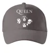 Кепка Queen обличчя Серый фото