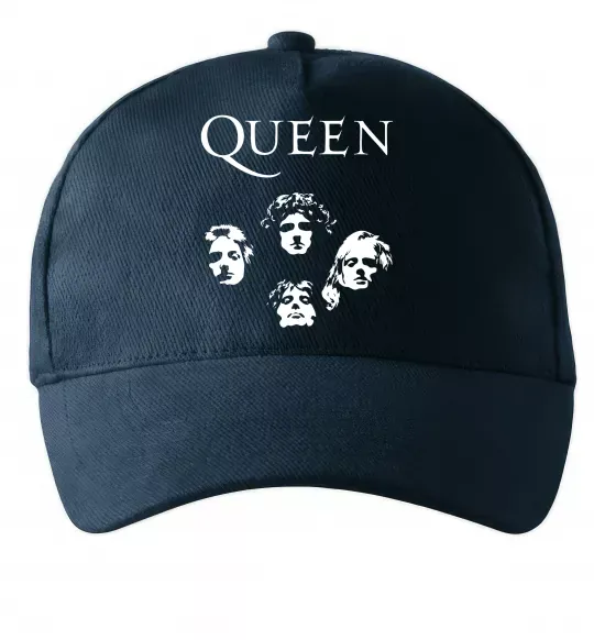 Кепка Queen обличчя Темно-синій фото