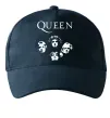 Кепка Queen обличчя Темно-синій фото
