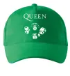 Кепка Queen обличчя Зелений фото