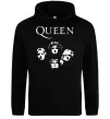 Жіноча толстовка (худі) Queen обличчя Чорний фото
