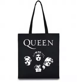Эко-сумка Queen карта Черный фото