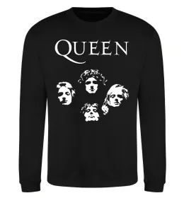 Свитшот Queen обличчя Черный фото
