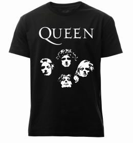 Чоловіча преміум футболка Queen обличчя