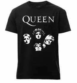 Мужская премиум футболка Queen прапор Великої Британії Белый фото