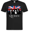 Мужская футболка Queen прапор Великої Британії Черный фото