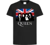 Дитяча футболка Queen прапор Великої Британії Чорний фото