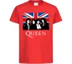 Дитяча футболка Queen прапор Великої Британії Червоний фото