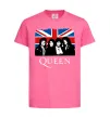 Дитяча футболка Queen прапор Великої Британії Яскраво-рожевий фото
