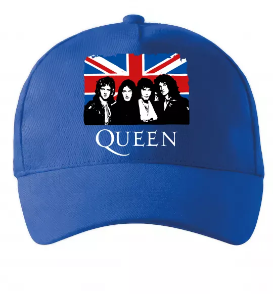Кепка Queen прапор Великої Британії Ярко-синий фото