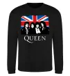 Свитшот Queen прапор Великої Британії Черный фото
