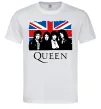 Мужская футболка Queen прапор Великої Британії Белый фото